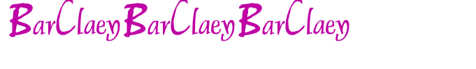 BarClaey Label